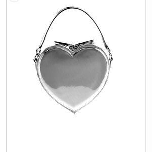 LISELLE KISS
Harley Silver in Mirrored Vegan Leather